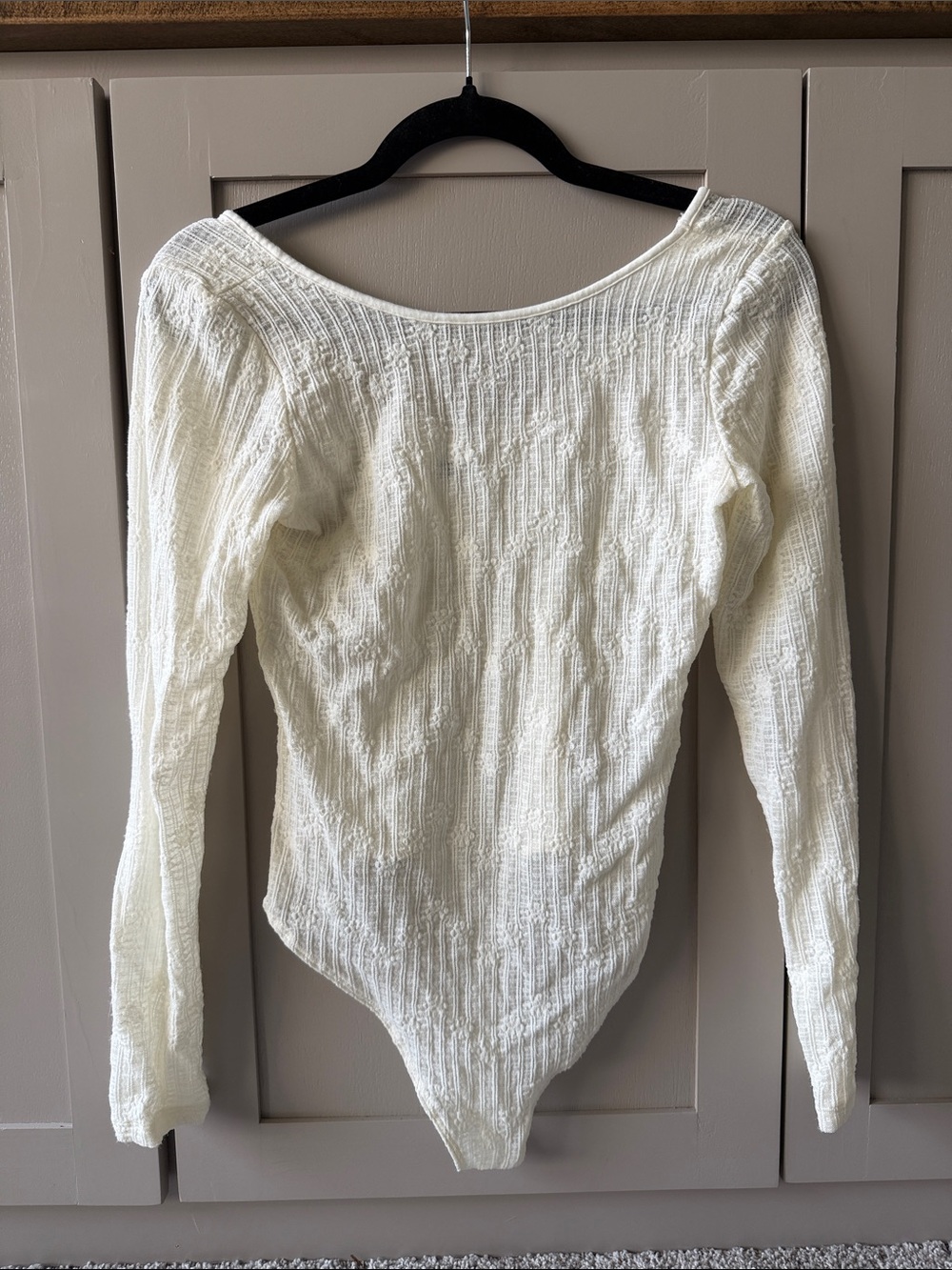 American Eagle Long Sleeve Bodysuit